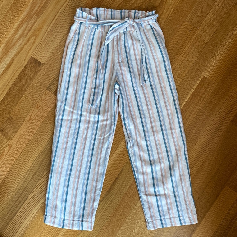 Abercrombie kids girls casual striped pants